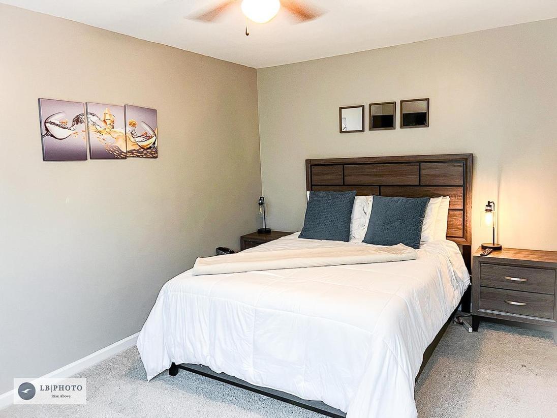 4 - Bed Home With Cali King Bed, 12 Mins To Dtwn Atlanta Dış mekan fotoğraf