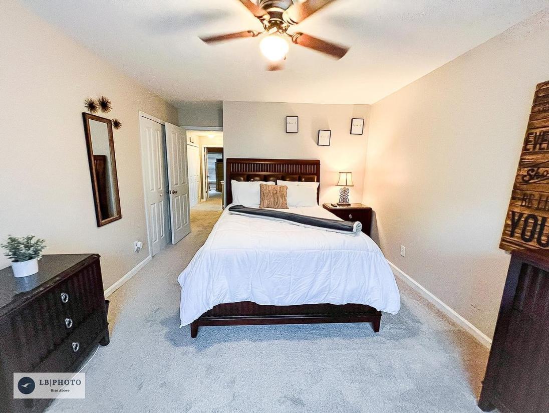 4 - Bed Home With Cali King Bed, 12 Mins To Dtwn Atlanta Dış mekan fotoğraf